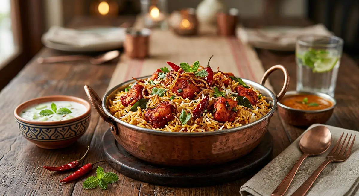 Chicken 65 Biryani